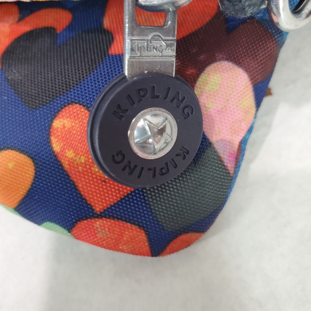 Kipling Rizzi Printed Convertible Mini Bag Wear 4 Ways With Charm Sold Out EUC - Picture 12 of 16